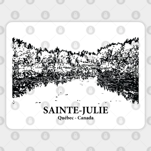 Sainte-Julie - Québec Magnet by Lakeric